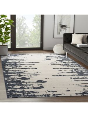 Black And Cream Area Rug Bed Bath, Black And Cream Living Room Rug