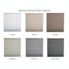 Alternate image 3 for Linen Avenue Custom Cordless 28" W x 66" H" Harvest Blackout Cellular Shade