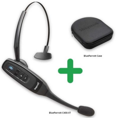 C400-XT with Protective Carrying Case Kit Advance Noise-Canceling Microphone Headset