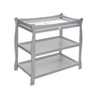 Alternate image 0 for Badger Basket Co. Kids Sleigh Style Changing Table - Gray