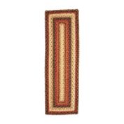 Home Spice Decor 11" x 36" Table Runner Rectangle Russett Jute Braided Accessories