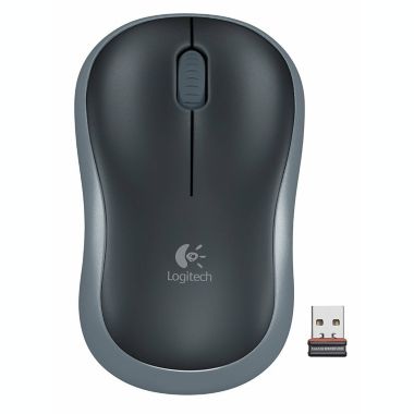 Logitech M185 Wireless Mouse PC & Mac Optical Mouse. View a larger version of this product image.