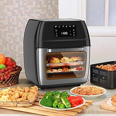 Chefpod Pro Air Fryer Oven Digital Touchscreen 13 QT Family Rotisserie Cooker. View a larger version of this product image.