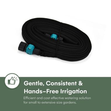 2WAYZ Drip Hose Flat Soaker Hose 50 Ft -Rubber Watering Hoses With Rust-Resistant. View a larger version of this product image.