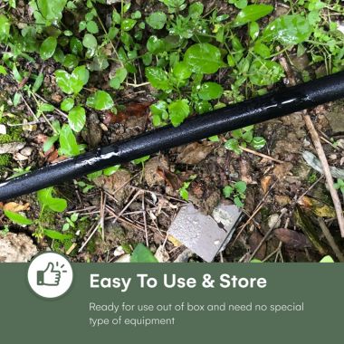 2WAYZ Drip Hose Flat Soaker Hose 50 Ft -Rubber Watering Hoses With Rust-Resistant. View a larger version of this product image.