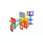 Alternate image 3 for Link Magnetic Tile Building Roller Coaster Kids Block 61 Piece Set Educational Toys For Children Ages 3 Years Plus