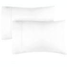 Alternate image 0 for CGK Unlimited Pillowcase Set of 2, 400 Thread Count 100% Cotton - Queen - White