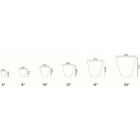 Alternate image 3 for The HC Companies Outdoor/Indoor Plastic Planter Eclipse, Red, 6''