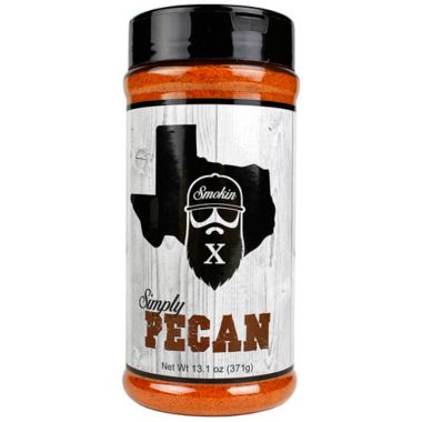 Smokin X Simply Pecan 13.1 Oz Hand Crafted Seasoning Rub Championship Blend. View a larger version of this product image.