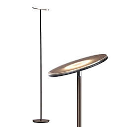 Sky Flux LED Floor Lamp - Bronze
