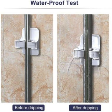 Tika 4 Packs Broom Holder Gripper Mop Racks. View a larger version of this product image.