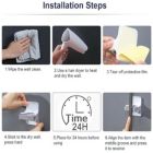 Alternate image 3 for Tika 4 Packs Broom Holder Gripper Mop Racks