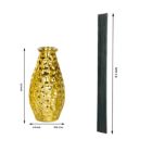 Alternate image 1 for EAST CREEK 8 Ounce Pebble Grain Glass Diffuser Bottles With 48pcs Dark Grey Fiber Sticks