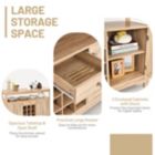 Alternate image 3 for Slickblue Buffet Server Sideboard Wine Cabinet Console