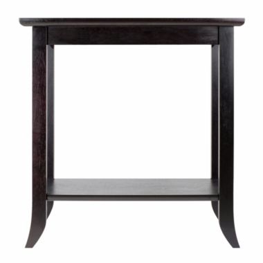 Genoa Rectangular End Table, Espresso. View a larger version of this product image.