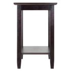 Alternate image 2 for Genoa Rectangular End Table, Espresso
