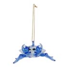 Alternate image 0 for Blue Crab Glow in the Dark Glass Christmas Ornament