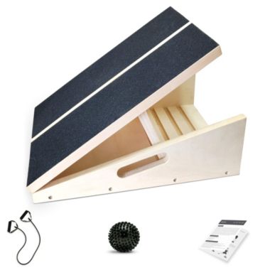 flybold Slant Board Calf Stretcher Ankle Stretcher Calf Stretch Wedge Adjustable Incline. View a larger version of this product image.