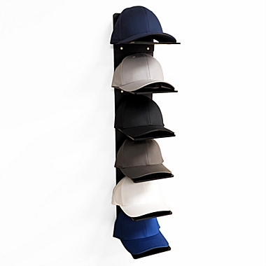 Office,Bedroom Hat Rack for Wall 4-Pack Acrylic Hat Organizer Stand,40 Large Capacity Hat Storage,Multi-Purpose Caps Hanger for Door,Closet 