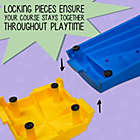 Alternate image 2 for Sunny & Fun 8pc Kids Balance Beam Stepping Stones, Gymnastics Obstacle Course w/Rubber Grip