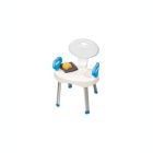 Alternate image 0 for Carex E-Z Bath and Shower Seat with Handles - Shower Chair with Back for Elderly, Seniors, Handicap - Sturdy Frame - Supports Up to 300 Pounds