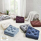 Alternate image 3 for Intelligent Design  100% Polyester Chenille Square Floor Pillow Cushion