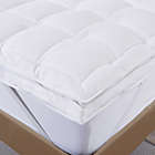 Alternate image 0 for Unikome 3-Inch Ultra Loft Baffle Box Design White Goose Feather Bed Mattress Topper in White, Twin