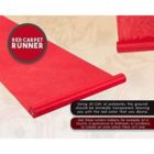 Alternate image 1 for Stock Preferred 100ft. Red Carpet Aisle Runner