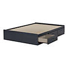 Alternate image 0 for South Shore South Shore Ulysses Full Mates Bed (54&#39;&#39;) With 3 Drawers - Blueberry