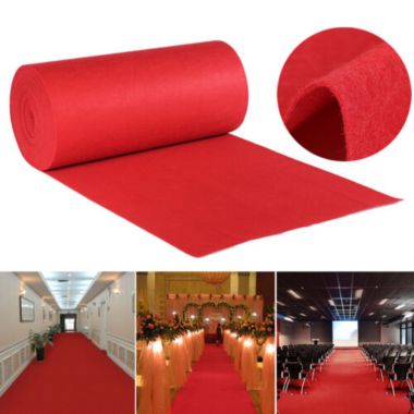 Kitcheniva Red Carpet Runner 16ft x 3.3ft Aisle Runner. View a larger version of this product image.