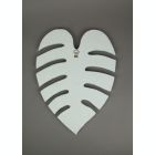 Alternate image 2 for Things2Die4 Set of 3 Tropical Leaf Hand Carved Wood Sculptures Wall Hanging Plaque Art Decor