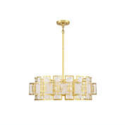 Savoy House 1-2031-5-260 Portia 5-Light Chandelier in True Gold (26" W x 9"H)
