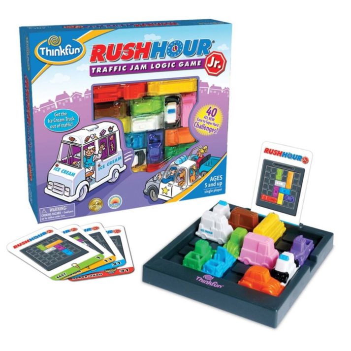 bedbathandbeyond.com | Thinkfun Rush Hour Jr The Traffic Jam Logic Game
