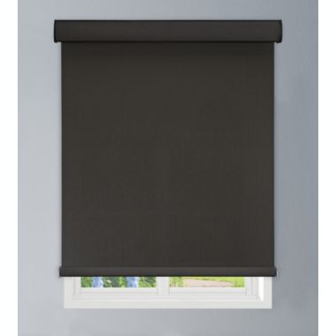 Linen Avenue Custom Cordless Cassette 1% Solar Roller Shade, 36 W x 66 H Shadow. View a larger version of this product image.