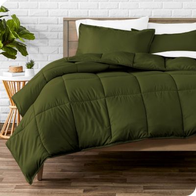 Bare Home Comforter Set - Goose Down Alternative - Ultra-Soft - Hypoallergenic - All Season Breathable Warmth (Twin/Twin XL, Cypress)