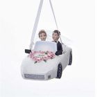 Alternate image 0 for Kurt Adler 3.88 Inch Wedding Couple In A Car Ornament