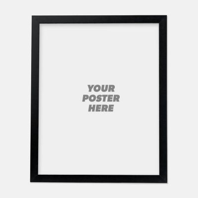 Dormify Lightweight Poster Frame - 16" x 20" - Black