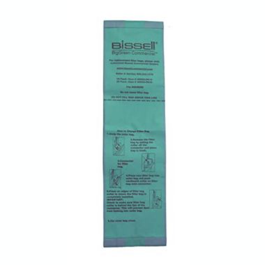 BISSELL COMMERICAL 10 PACK PAPER BAGS U8000-PK10. View a larger version of this product image.