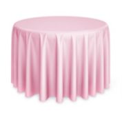 Lann's Linens - Round Premium Tablecloth for Wedding / Banquet / Restaurant - Polyester Fabric Table Cloth