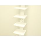 Alternate image 1 for Proman Products Contemporary Decorative Spine Standing Book Shelves, White