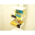 Alternate image 3 for Proman Products Contemporary Decorative Spine Standing Book Shelves, White