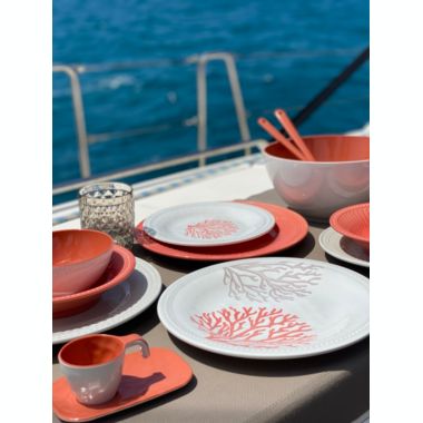 Marine Business Mare Coral Dessert Plate - Set of 6. View a larger version of this product image.