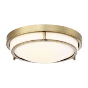 Trade Winds Felton 2-Light 13" Ceiling Light For Hallways and Bedrooms