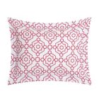 Alternate image 3 for Chic Home Bristol 4 Pieces Duvet Cover Set Cotton Zipper Closure Pillow Shams - Queen 90" x 90" - Pink