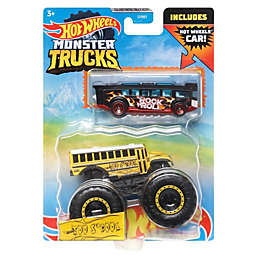 Hot Wheels Monster Trucks 1 64 Scale TOO S'COOL, Includes Hot Wheels Die Cast Car