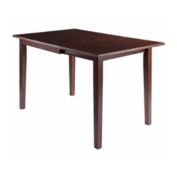 Winsome Perrone Drop Leaf Dining Table, Walnut