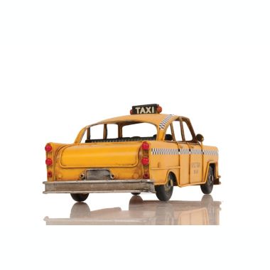 Old Modern Handicrafts Handmade Tin Classic New York City Taxi Model. View a larger version of this product image.