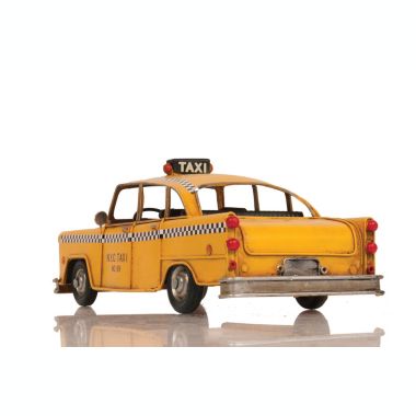 Old Modern Handicrafts Handmade Tin Classic New York City Taxi Model. View a larger version of this product image.