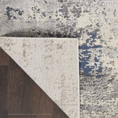 Kathy Ireland Grand Expressions Indoor only Area Rug - 2'2" x 7'6" Grey/Multi. View a larger version of this product image.