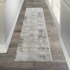 Alternate image 3 for Kathy Ireland Grand Expressions Indoor only Area Rug - 2'2" x 7'6" Grey/Multi